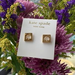 Kate Spade Logo Earrings Studs